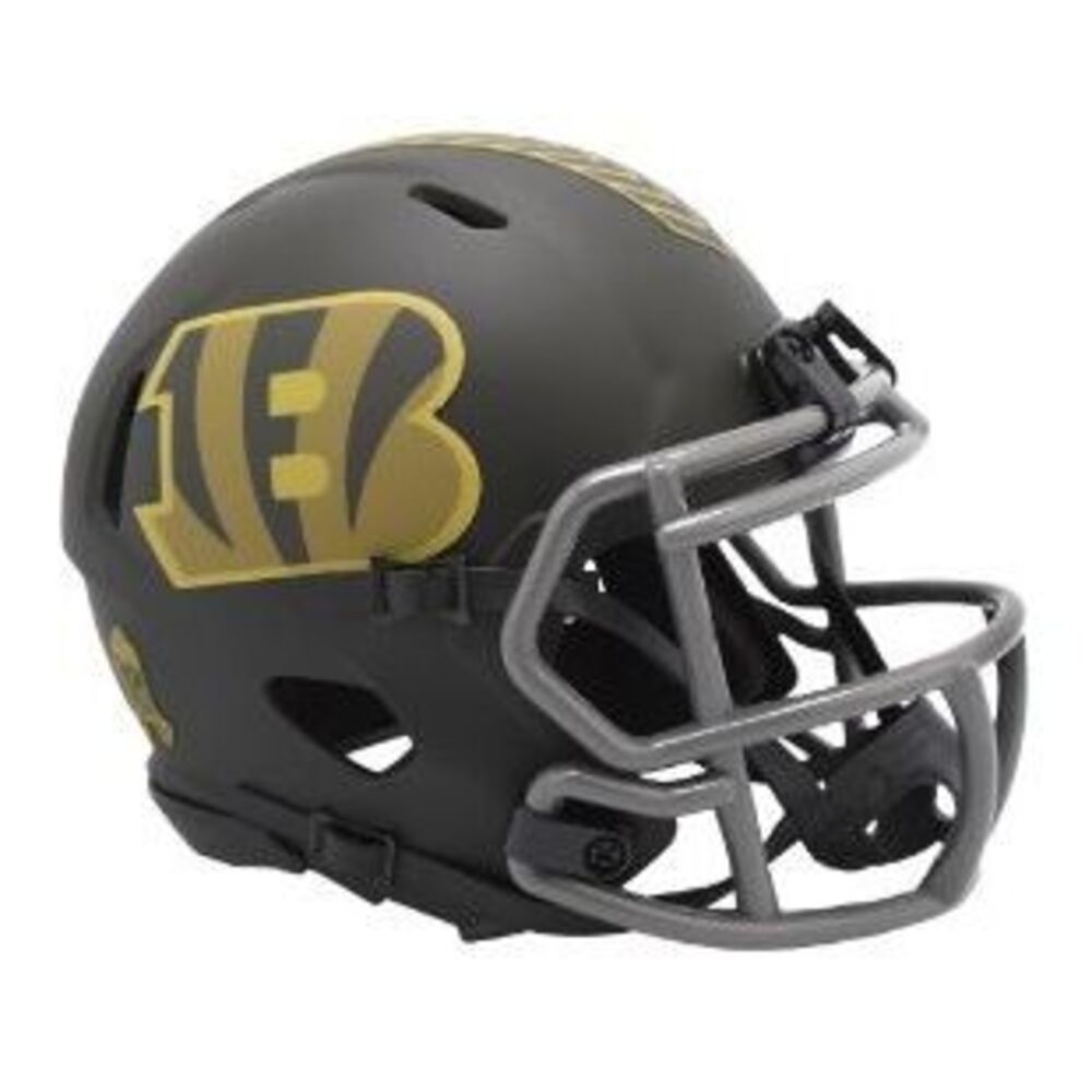 Cincinnati Bengals 2025 Salute to Service Mini NFL Football Helmet